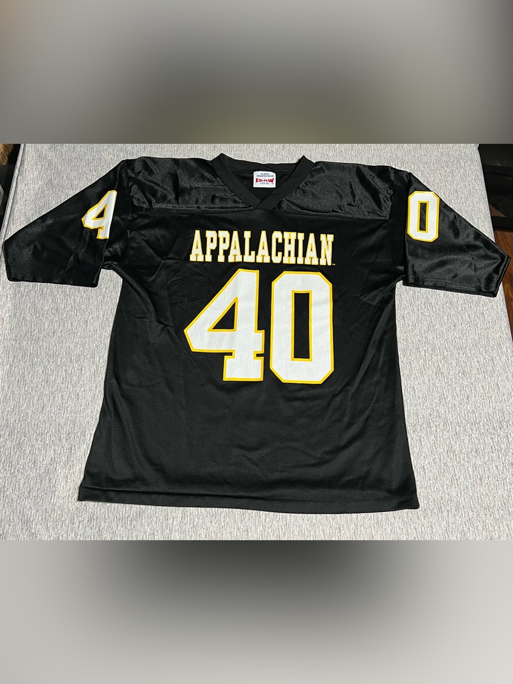 Vintage Appalachian Black & Gold #40 Youth Nylon Football Jersey